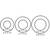 Двухсторонние формочки колечка DELICIA , 6 размеров TESCOMA (630860), изображение 3