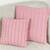 Наволочка 45х45 вязаная декоративная Косы рожева Прованс (028636), Цвет: розовый, Тип: наволочки, Размер: 45x45