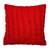 Подушка в'язана декоративна Коси червона 33х33 Прованс (027419), Колір: червоний, Розмір: 33x33, зображення 2