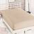 Простирадло на резинці трикотажне 160х200 KREM Zeron (19759), Колір: кремовий, Тип: простирадла на гумці, Розмір: 160x200