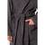 Халат махровий Lotus Home Basic Line antrasit XXL (svt-2000022323475), Колір: антрацитовий, Розмір: 2XL, зображення 3
