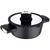 Каструля з кришкою Bergner Ion plus, 20 см (BG-35910-BK), Тип: каструля, Об'єм: 2 л, Колір: чорний