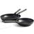 Набір сковорідок KitchenAid CFA, 20+24+28 см із керамічним покриттям (CC003570-001), Колір: чорний, Тип: набір сковорідок, Форма: кругла, Діаметр (см): 20/24/28