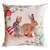 Подушка декоративна 45х45 Пара зайців з писанками Веснянка Прованс (034270)