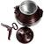 Казан афганський комбінований 8л Rashko Baba (RB-08), Об’єм казана: 8 л, Наявність кришки: з алюмінієвою кришкою, зображення 2