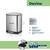 Відро для сміття KELA Davino з сріблястою педаллю 2х12 л, 2 відділи (10954), зображення 3