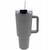 Термокружка 1200 мл из нержавеющей стали с трубочкой (серый) Kamille (2173)