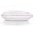 Подушка вовняна MirSon DeLuxe 128 середня 40x60 см (2200000017215), Колір: білий, Розмір: 40x60