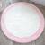 Коврик Chilai Home 90x90 RONDA PEMBE, Цвет: розовый, Размер: Ø90