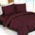 Постельное белье 79 сатин-страйп 2шт(143х210) Вилюта, Размер: семейный 2шт(145x210), Основной цвет: бордовый