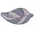 Коврик в ванную Number One Leaf Grigio 55x110 P213 PHP