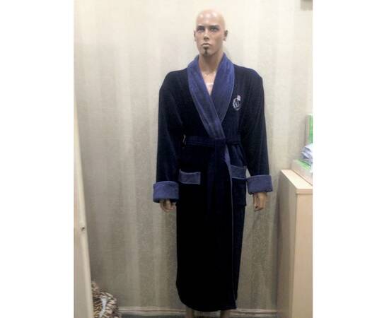 Халат NUSA мужской NS 1140-1 синий (4xl)