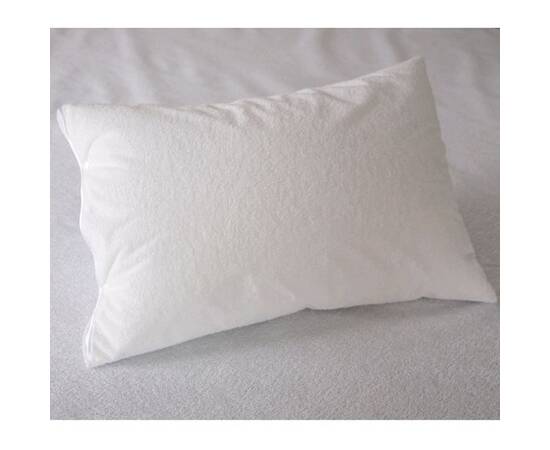 Непромокаемая махровая наволочка IGLEN 70х70 чехол с клапаном (7070АK)