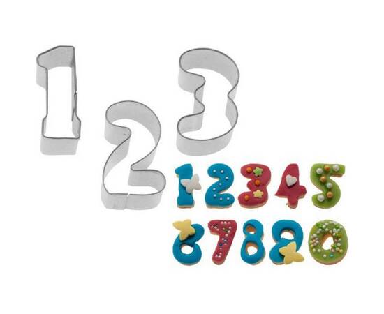 Форми для печенья цыфры 0-9 WESTMARK (W35382280)