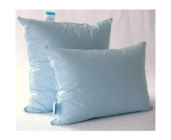 Подушка IGLEN 70х70 пух 70% в тику (70702), Колір: білий, Розмір: 70x70, зображення 2