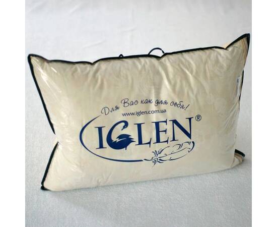 Подушка IGLEN 50х70 пух 30% в тику (50704), Колір: білий, Розмір: 50x70, зображення 2