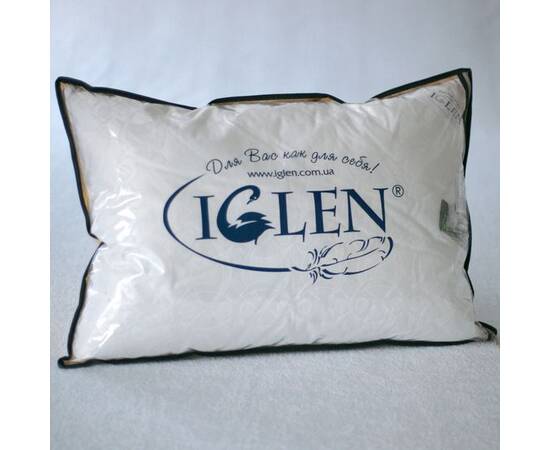 Подушка IGLEN антиаллергенная 40х60 в дамаске (4060fd), Цвет: белый, Размер: 40x60, изображение 3