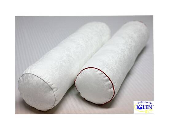 Валик диванный IGLEN 60x16 (6016V), Цвет: белый, Размер: длина 60, Ø 16, изображение 2