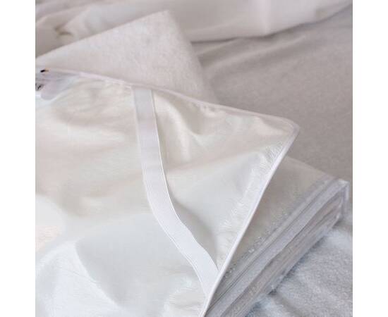 Простынь-наматрасник IGLEN махровая 60x120 с резинками по углам (60120А), Размер: 60x120, Способ крепления: резинки по углам, изображение 4