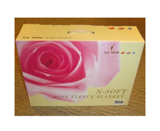 Плед Le Vele 220x240 Трояндочка PINK, Основний колір: рожевий, Розмір: 220x240, зображення 2