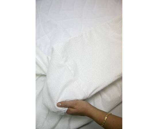 Наматрасник непромокаемый IGLEN 90x200 чехол (90200ВС), Размер: 90x200, Способ крепления: резинка по периметру, изображение 2