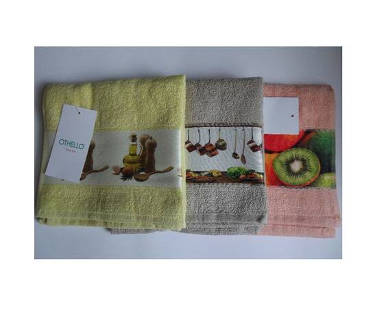 Набор полотенец Othello KITCHEN 40х60 2 шт персиковое, Цвет: персиковый, Тип: кухонные полотенца, Размер: 40x60, изображение 2