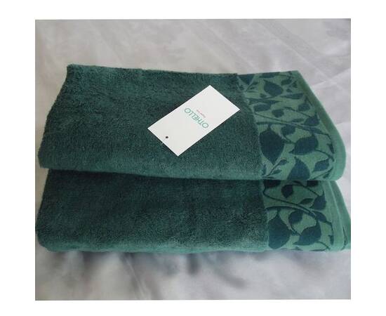 Полотенце Othello BAMBOO 50х100 темно-зеленое, Цвет: зеленый, Размер: 50x100, изображение 2