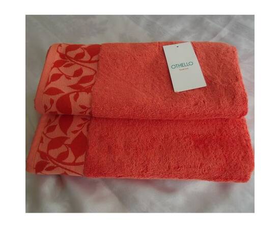 Полотенце Othello BAMBOO 50х100 коралловое, Цвет: коралловый, Размер: 50x100, изображение 2