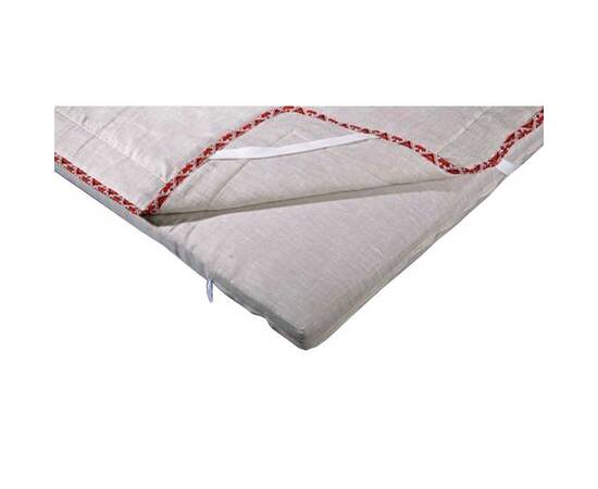 Наматрацник лляний 110х190 (тканина бавовна) Lintex, Розмір: 110x190, Спосіб кріплення: гумки по кутах, зображення 4