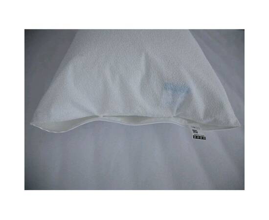 Непромокальна махрова наволочка IGLEN 40х60 чохол із клапаном (4060АK), Колір: білий, Тип: наволочки, Розмір: 40x60, зображення 3