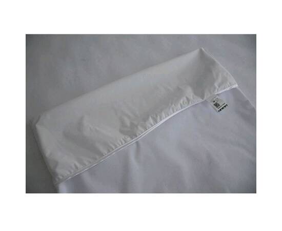 Непромокальна трикотажна наволочка IGLEN 40х40 чохол з клапаном (4040LK), Колір: білий, Тип: наволочки, Розмір: 40x40, зображення 2