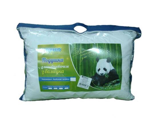 Подушка бамбукова стьобана 70х70 Руно (313БСУ), Колір: білий, Розмір: 70x70, зображення 2