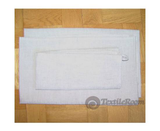 Полотенце льняное 50х70 Lintex, Цвет: серый, Размер: 50x70, изображение 2