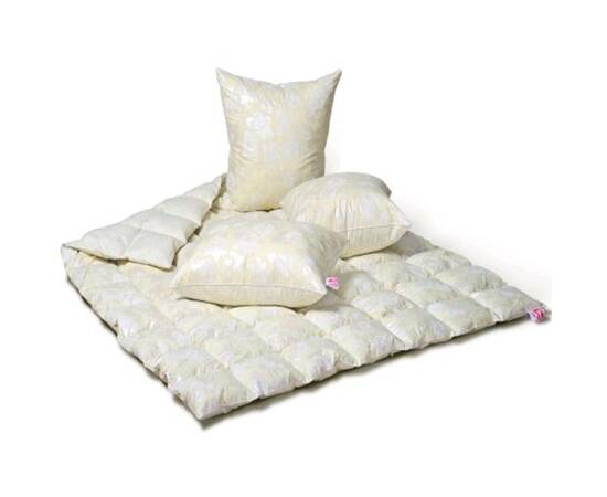 Ковдра пухова MirSon Пух Екстра 042 зима+ 200x220 см (2200000000941), Сезонність: особливо тепла, Розмір: 200x220, зображення 2