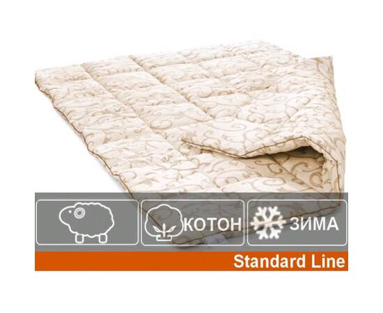 Ковдра вовняна MirSon 018 зима 155x215 см (2200000004567), Сезонність: зимова, Розмір: 155x215, зображення 5