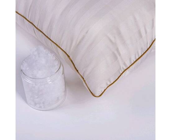 Подушка антиалергенна MirSon Carmela 119 середня 60x60 см (2200000008855), Колір: бежевий, Розмір: 60x60, зображення 3