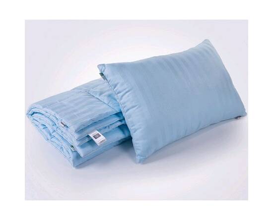 Подушка антиалергенна MirSon Valentino 118 м'яка 50x70 см (2200000008589), Колір: блакитний, Розмір: 50x70, зображення 2