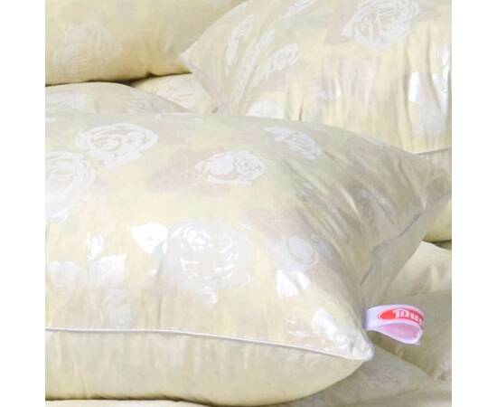 Подушка пухова MirSon Екстра 108 пружна 50x70 см (2200000000989), Колір: кремовий, Розмір: 50x70, зображення 2