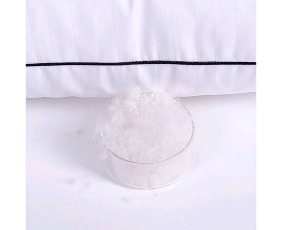 Подушка пуховая MirSon Extra Premium Royal 3050 средняя 70x70 см (2200000007209), Цвет: белый, Размер: 70x70, изображение 3