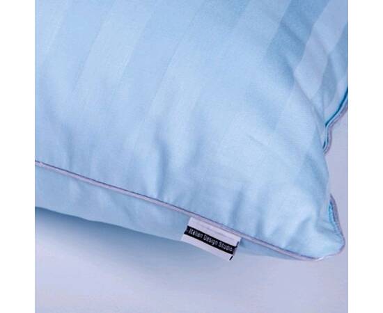 Подушка пухова MirSon Extra Premium Valentino 103 60x60 см (2200000003034), Колір: блакитний, Розмір: 60x60, зображення 3