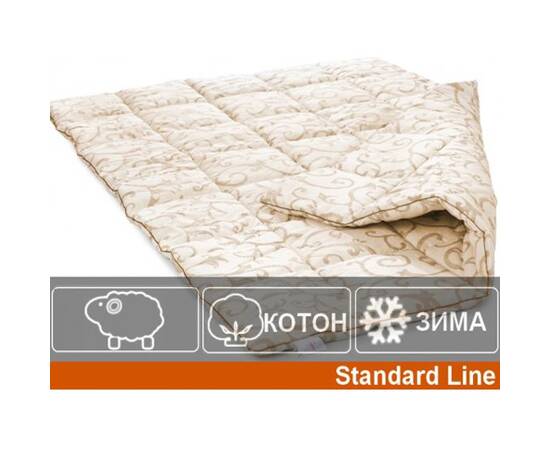 Ковдра вовняна MirSon 018 зима 110x140 см (2200000004598), Сезонність: зимова, Розмір: 110x140, зображення 2