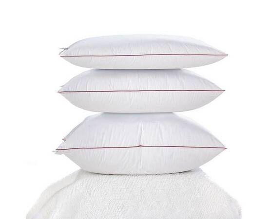 Подушка антиалергенна MirSon DeLuxe Thinsulate 101 середня 70x70 см (2200000008794), Колір: білий, Розмір: 70x70, зображення 2