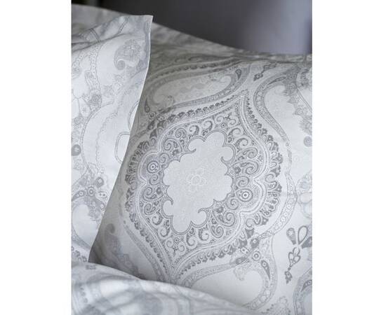 Постільна білизна Pavia 200x220 NORA GREY сірий (400893), Розмір: двоспальний євро 200х220, Основний колір: сірий, зображення 2