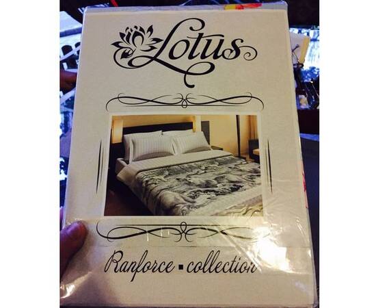 Постельное белье Lotus 200х220 SWEET сиреневое, Размер: двуспальный евро 200х220, Основной цвет: сиреневый, изображение 2