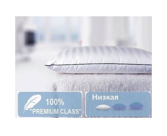 Подушка пуховая MirSon Extra Premium Royal 3049 низкая 60x60 см (2200000010957), Цвет: белый, Размер: 60x60, изображение 2