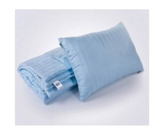 Подушка антиалергенна MirSon Tencel Valentino 0368 м'яка 60х60 см (2200000015020), Колір: блакитний, Розмір: 60x60, зображення 3