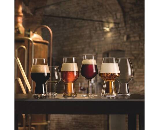 Бокал для дегустации пива Birrateque 42 cl C 469 Luigi Bormioli (11808/01), изображение 2