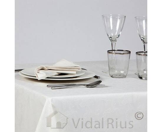 Скатерть Vidal Rius NIMES d200 (круглая) N105, Тип: скатерти, Цвет: кремовый, Форма скатерти: круглая, Размер: Ø200, изображение 5