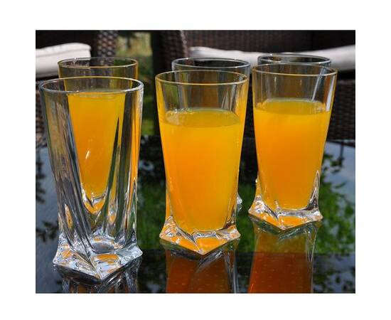 Склянки Quadro 350мл 6шт Bohemia (2k936/99A44/350), зображення 3