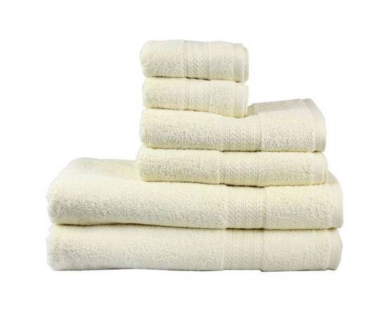 Полотенце HOBBY RAINBOW Krem 50х90 кремовое (302310)